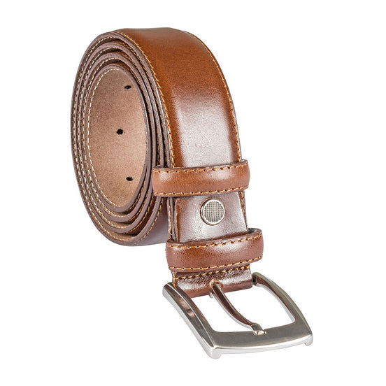 Medium Brown Leather Belt
