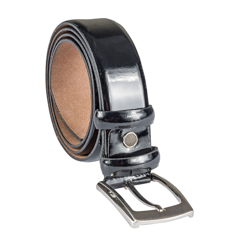 Black Leather Belt