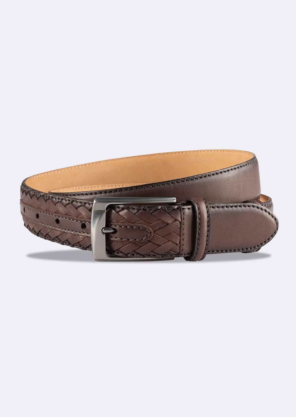Brown Leather Belt