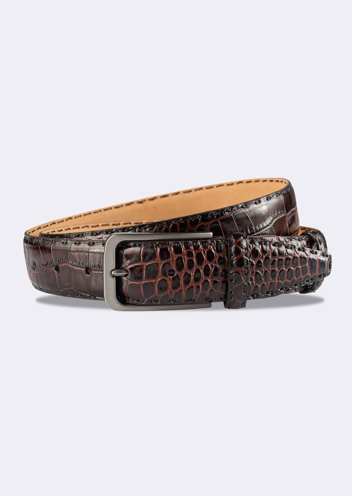 Brown Leather Belt