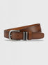 Medium Brown Leather Belt
