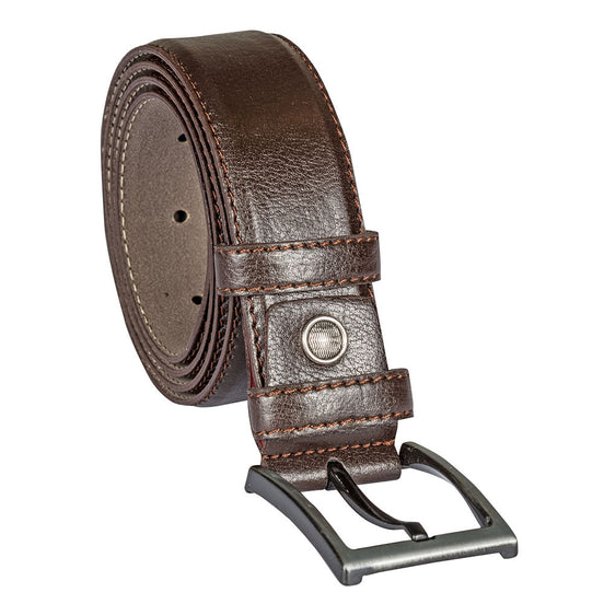 Brown Faux Leather Belt