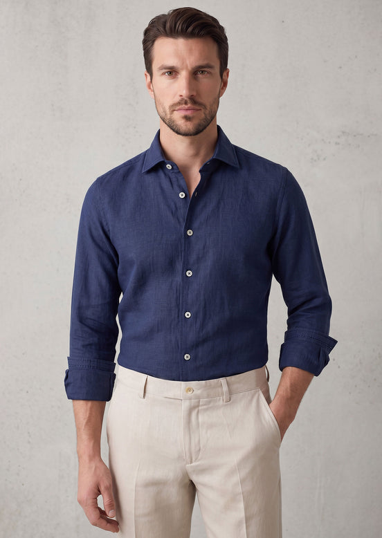 Navy Long Sleeve Shirt