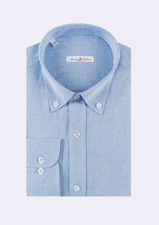 Sax Blue Long Sleeve Shirt