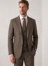 Brown Three-Piece Suit