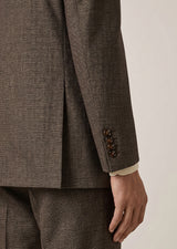 Brown Three-Piece Suit