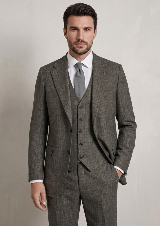 Green Three-Piece Suit