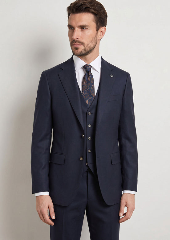 Navy Three-Piece Suit