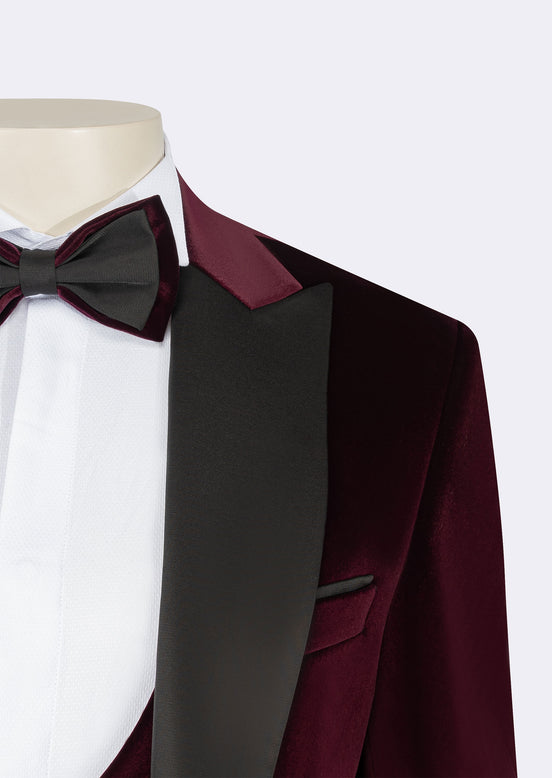 Burgundy Tuxedo