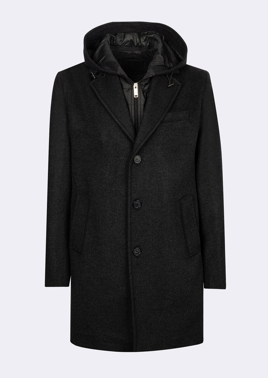 Anthracite Wool Coat