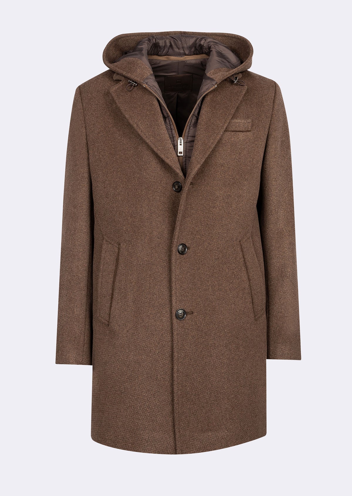 Taupe Wool Coat