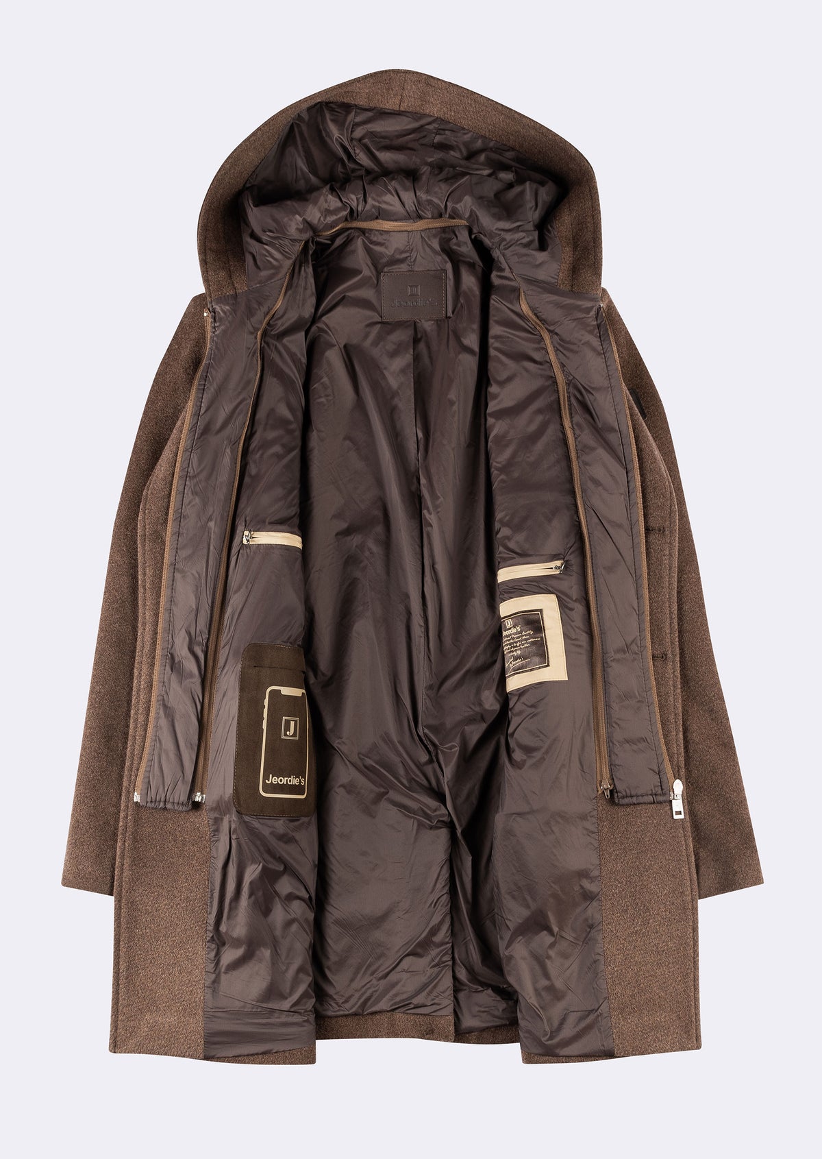 Taupe Wool Coat