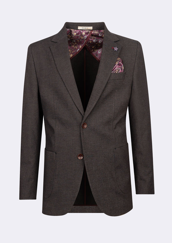 Burgundy Blazer