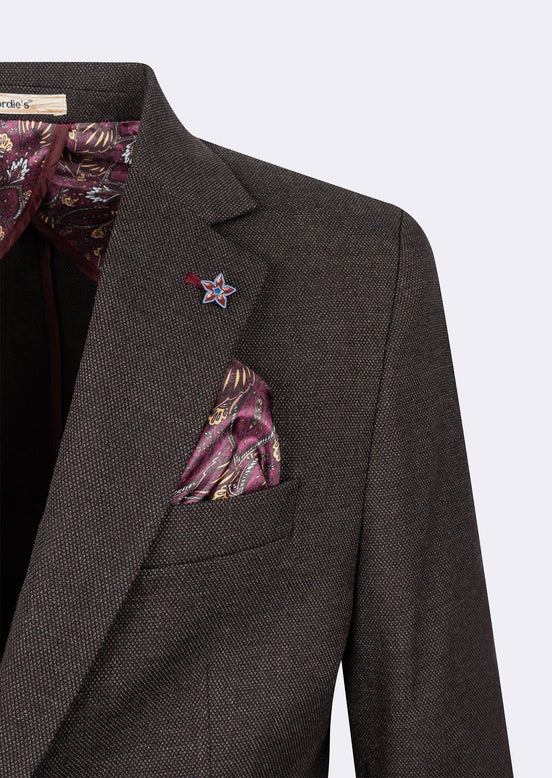 Burgundy Blazer
