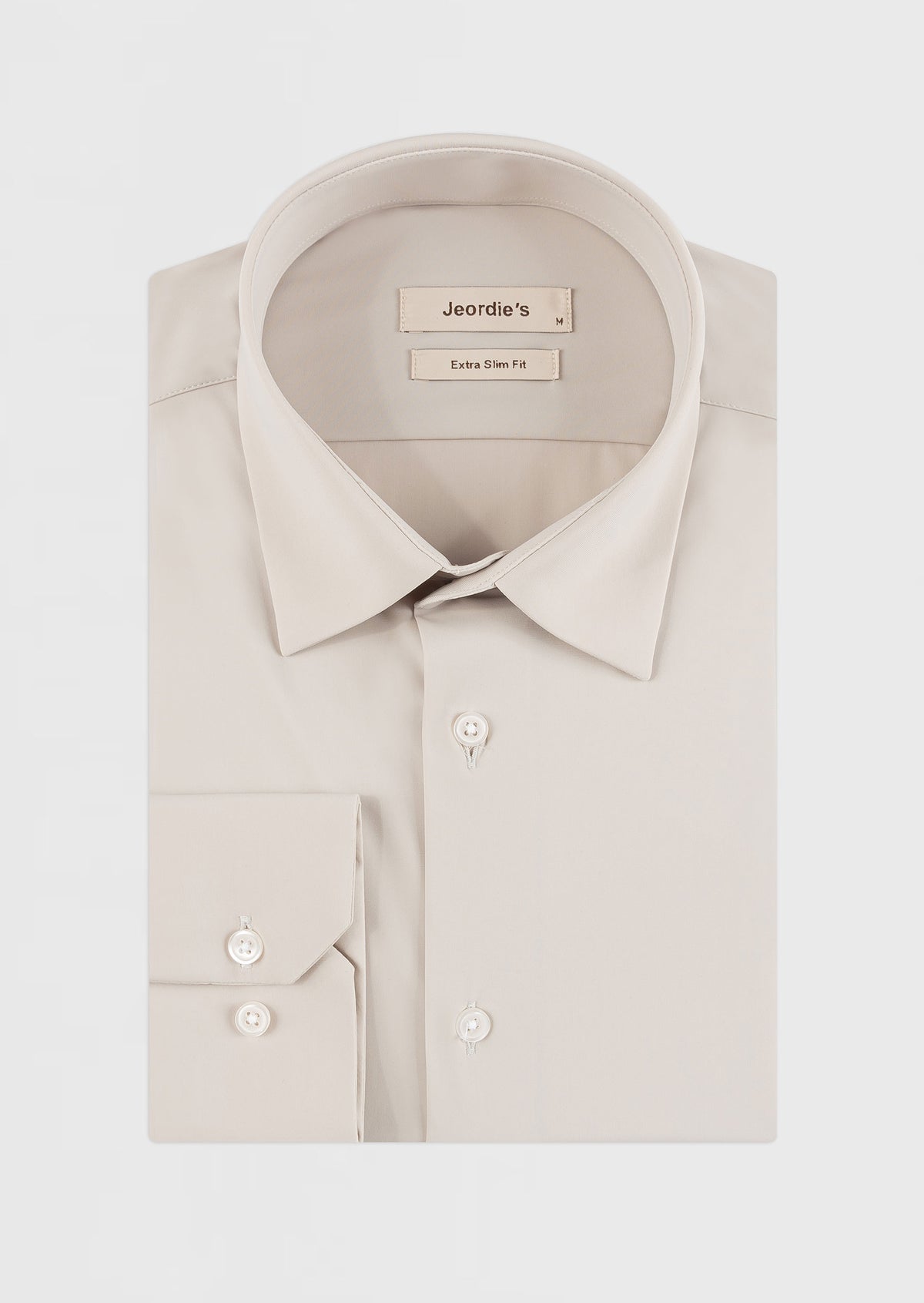 Beige Plain Shirt