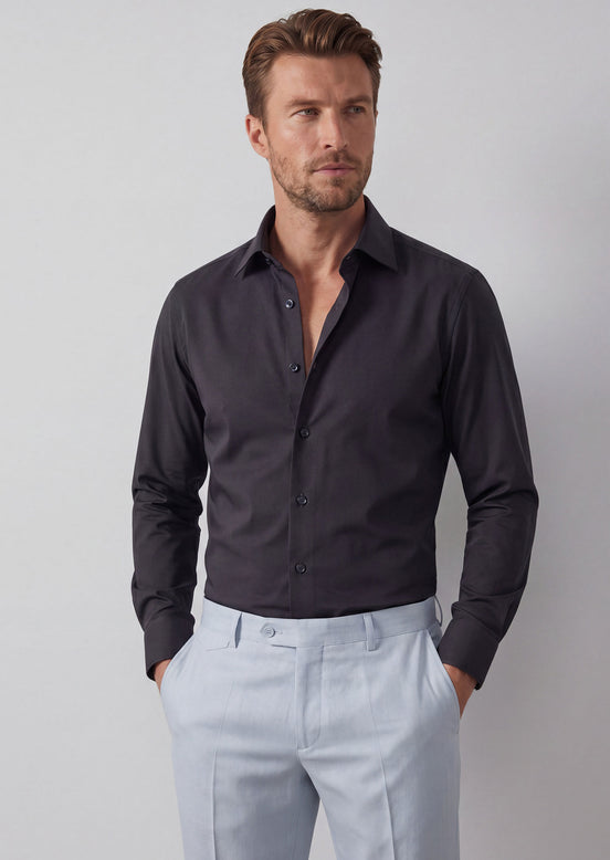 Navy Plain Shirt