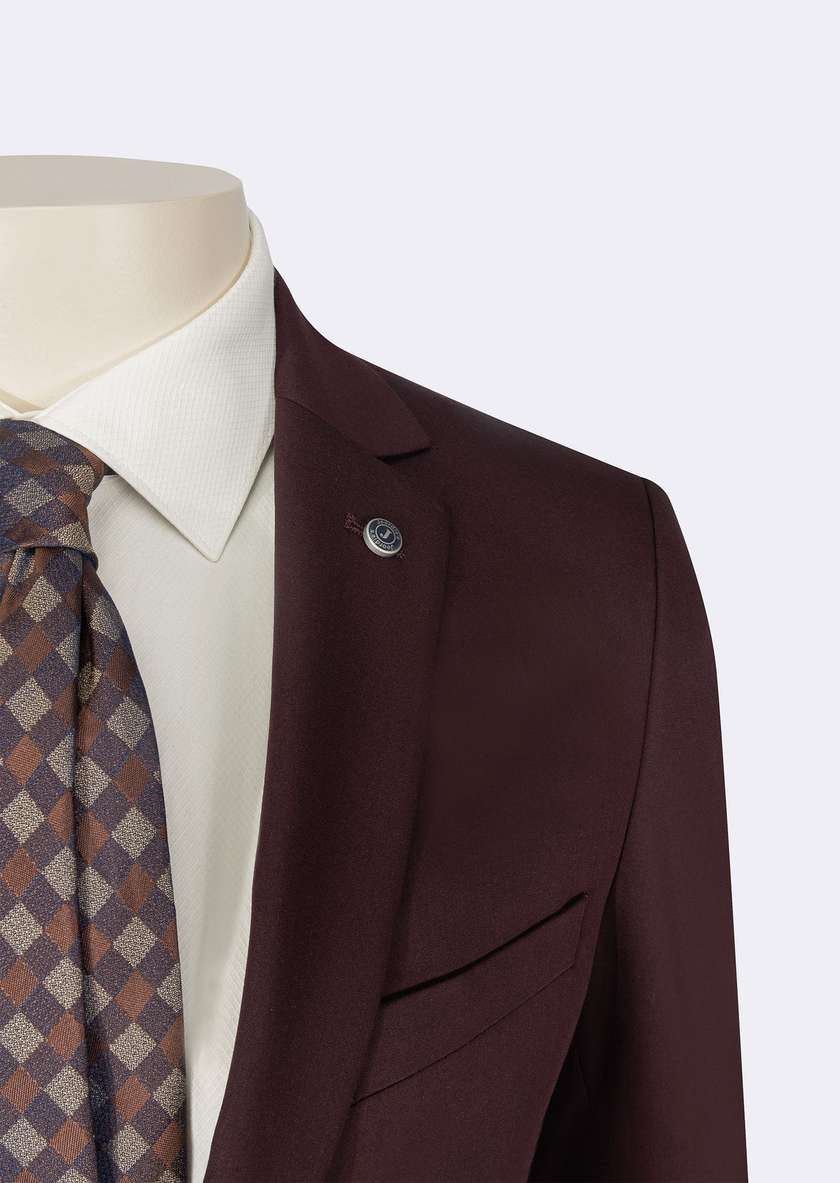 Burgundy Suit