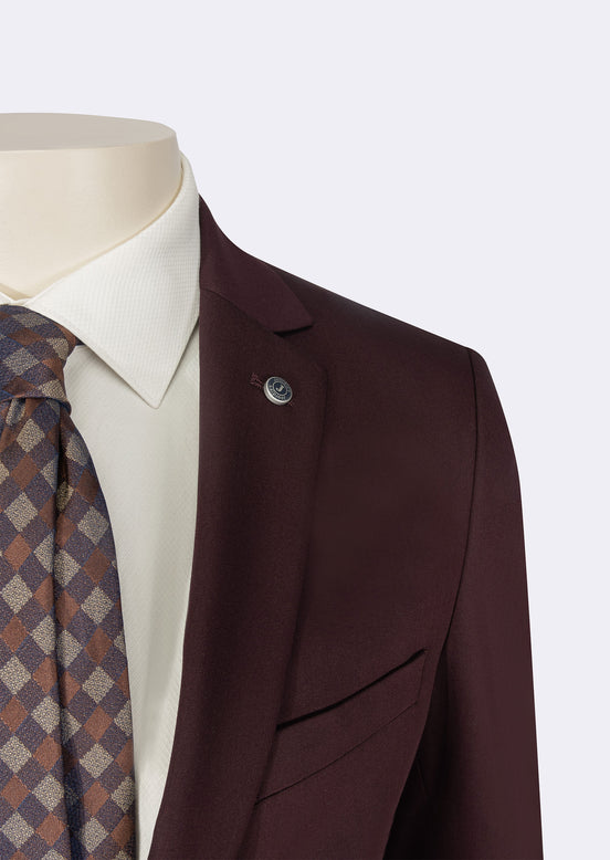Burgundy Suit