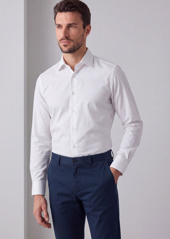 White Long Sleeve Shirt