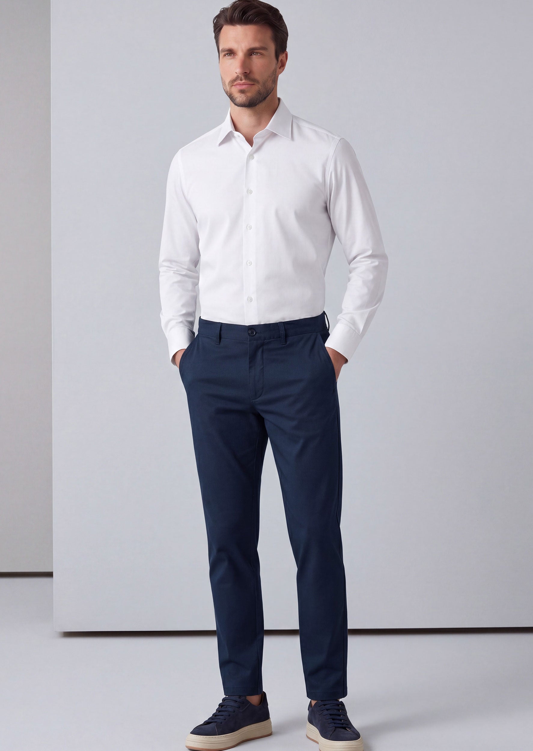 White Long Sleeve Shirt