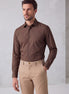 Brown Long Sleeve Shirt