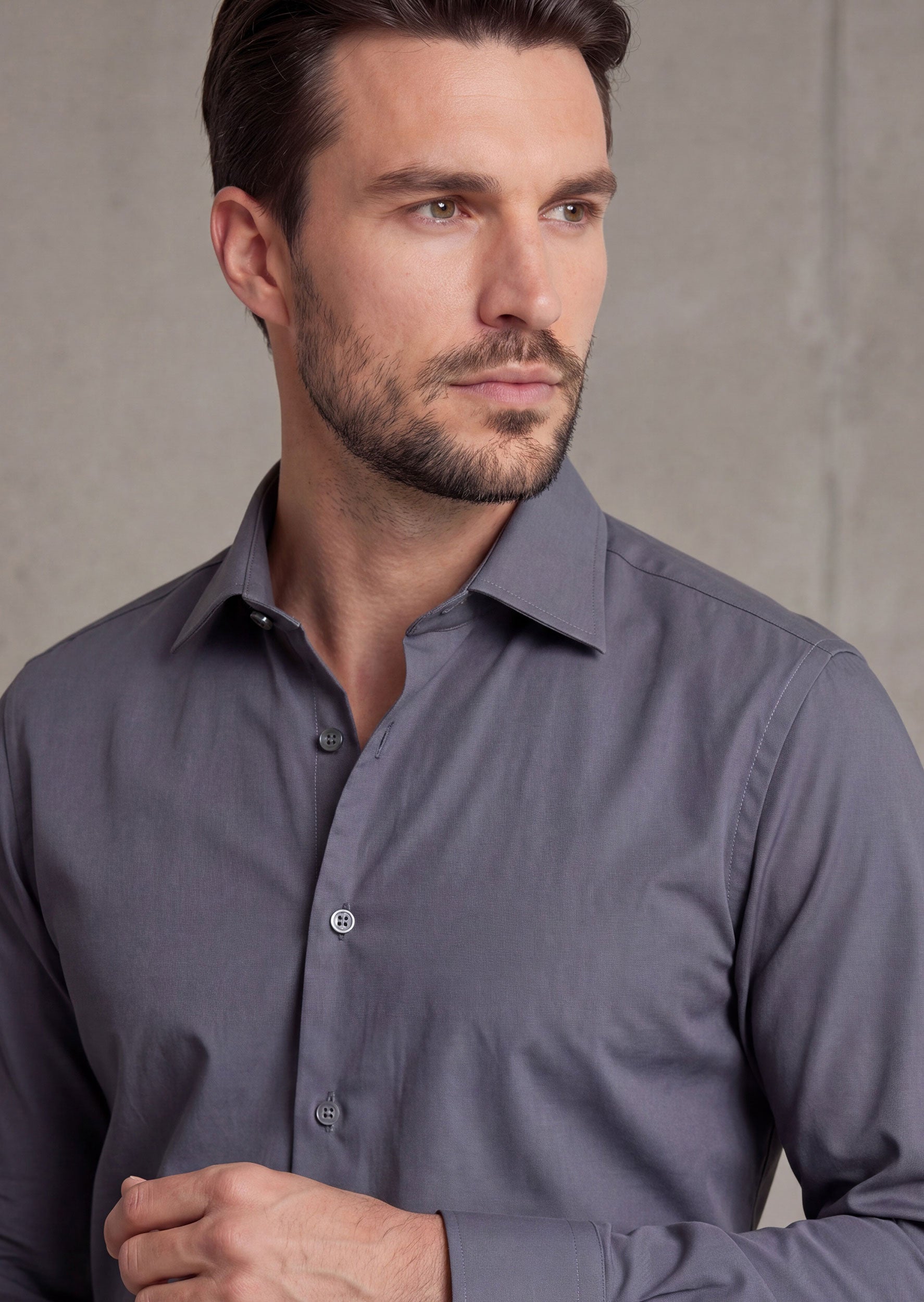 Anthracite Long Sleeve Shirt