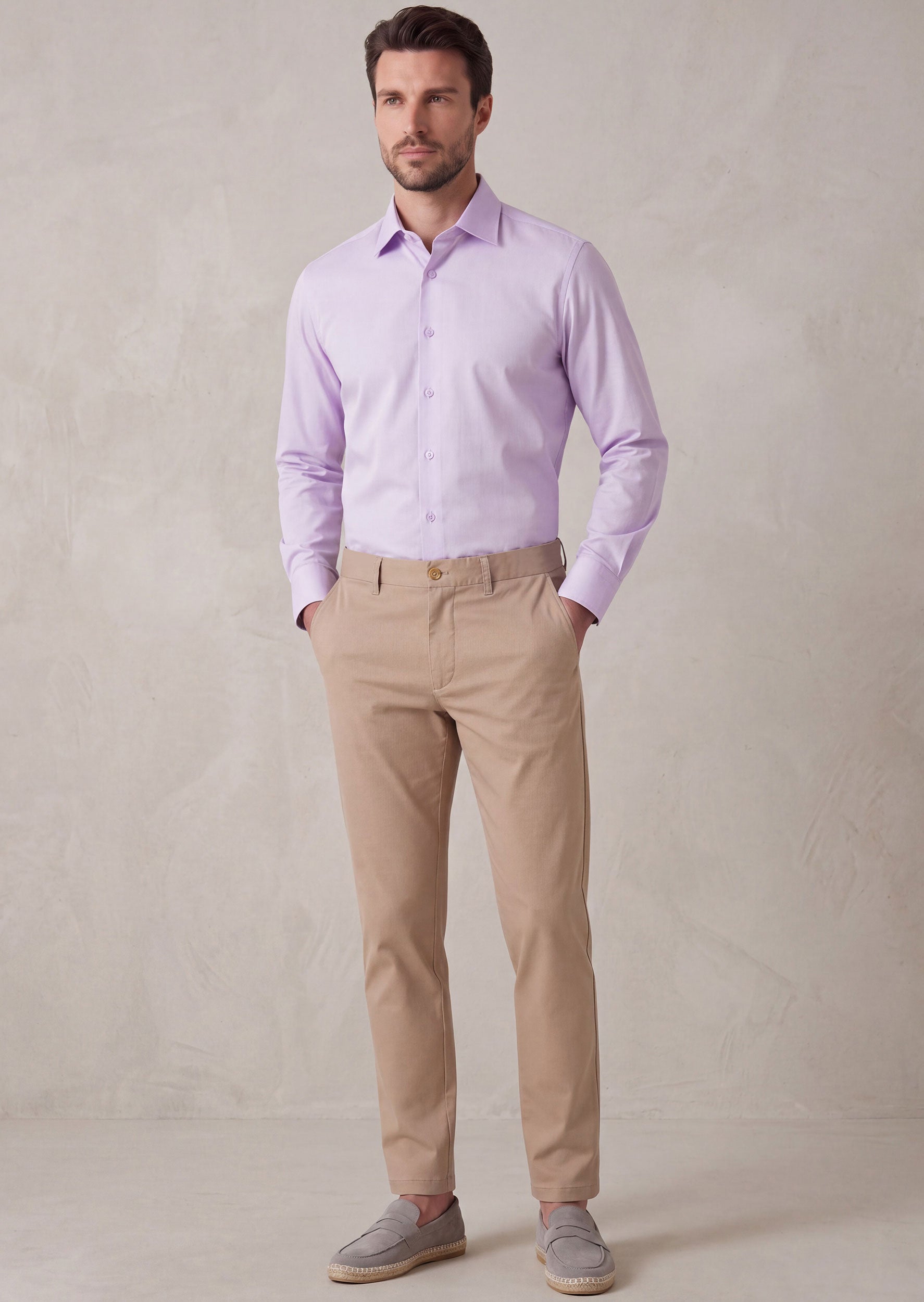 Lilac Long Sleeve Shirt