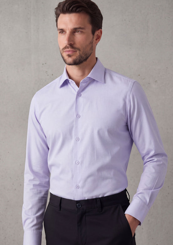 Dark Lilac Long Sleeve Shirt