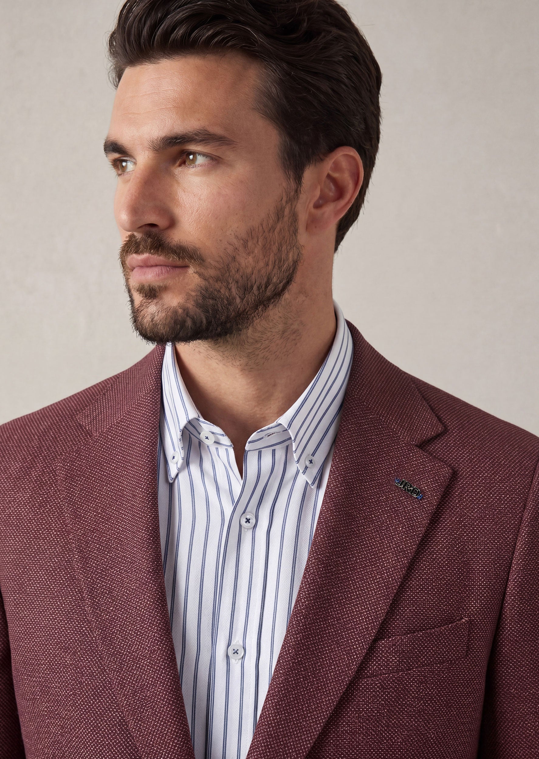 Burgundy Blazer