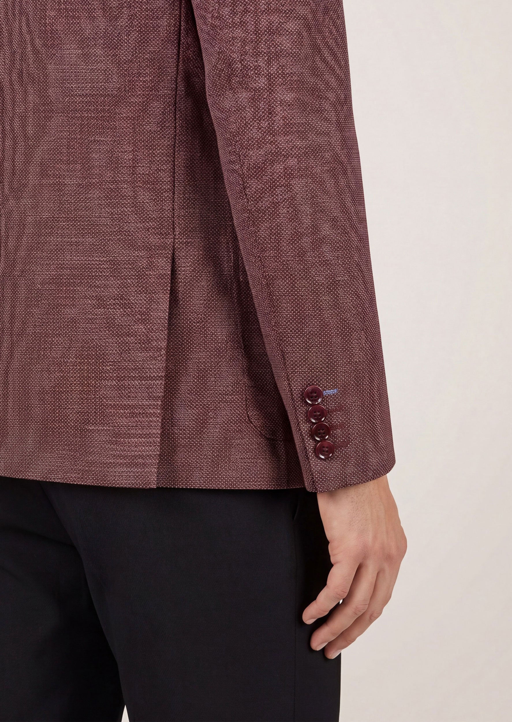 Burgundy Blazer