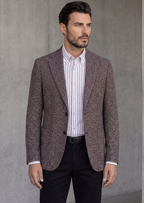Burgundy Blazer