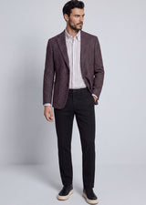 Burgundy Blazer