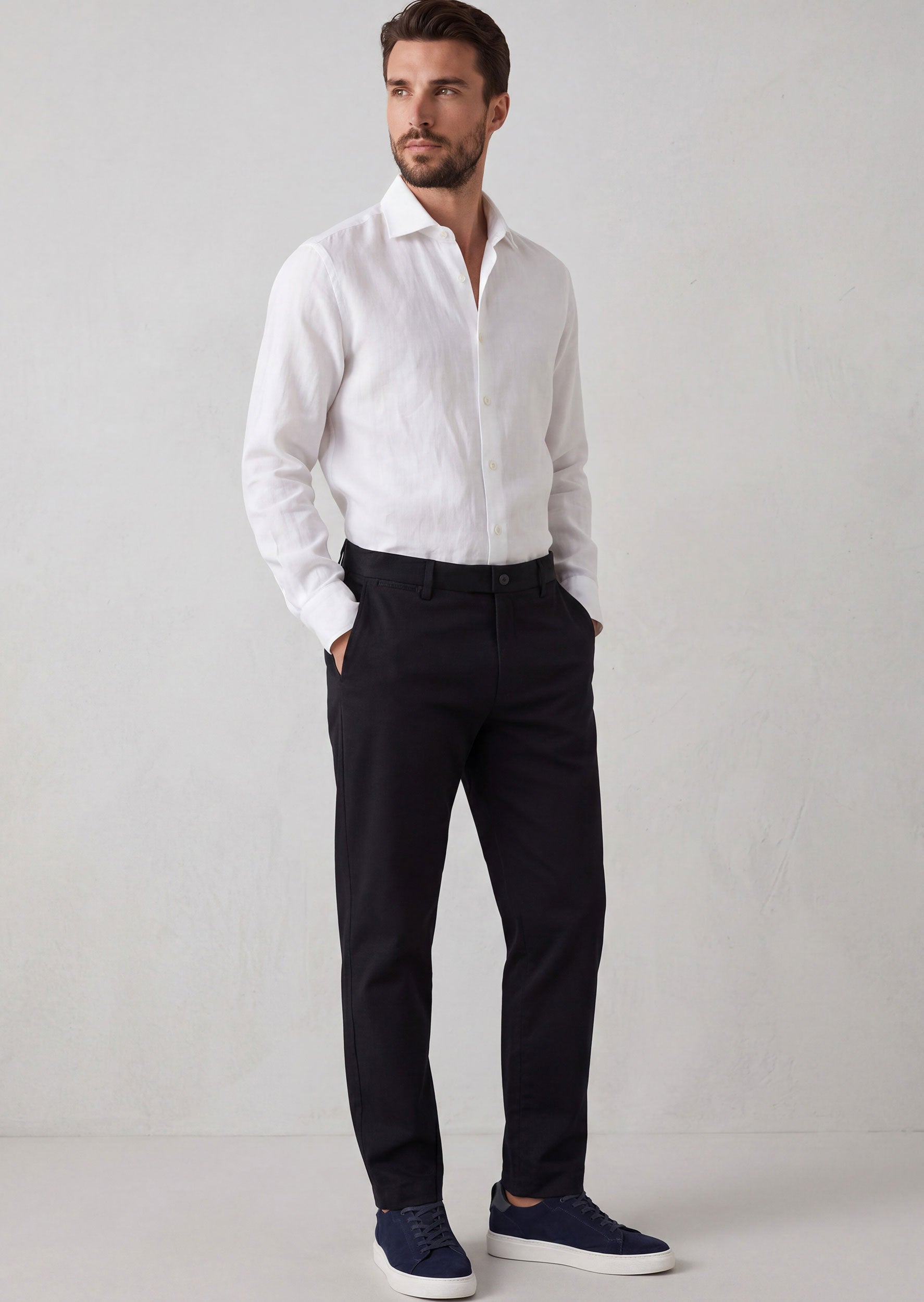 Black Chino & Casual Pant