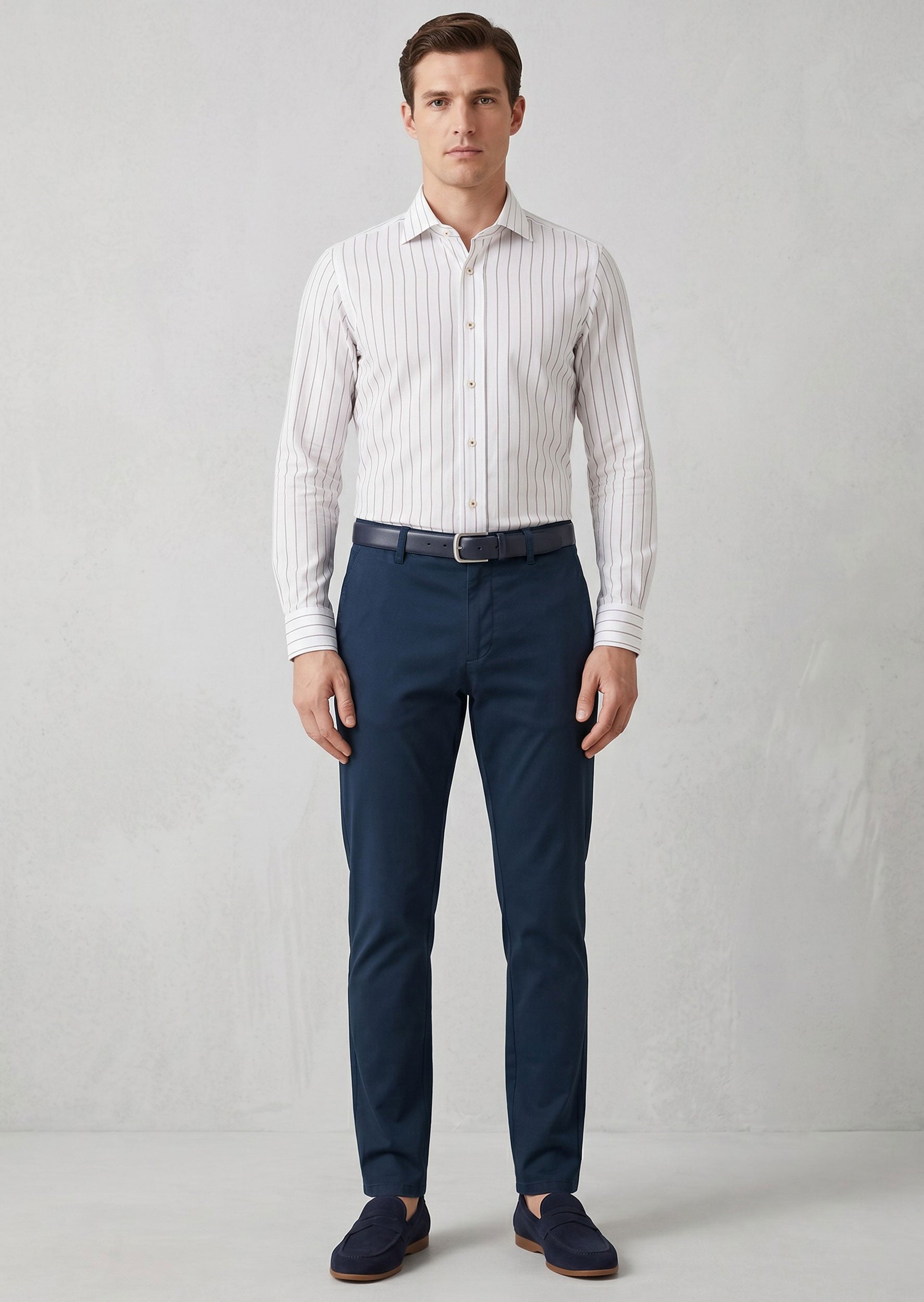Light Navy Chino & Casual Pant