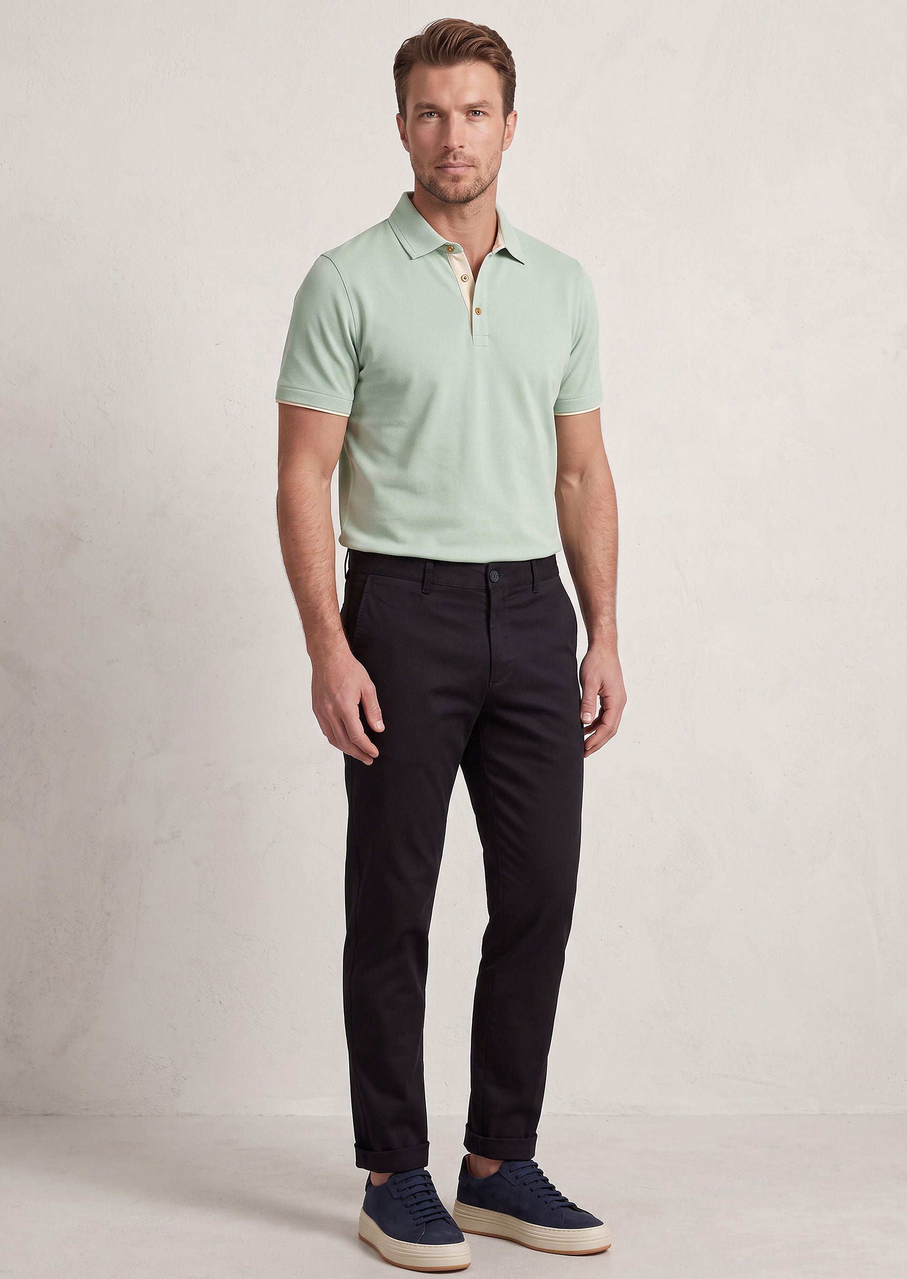 Navy Chino & Casual Pant