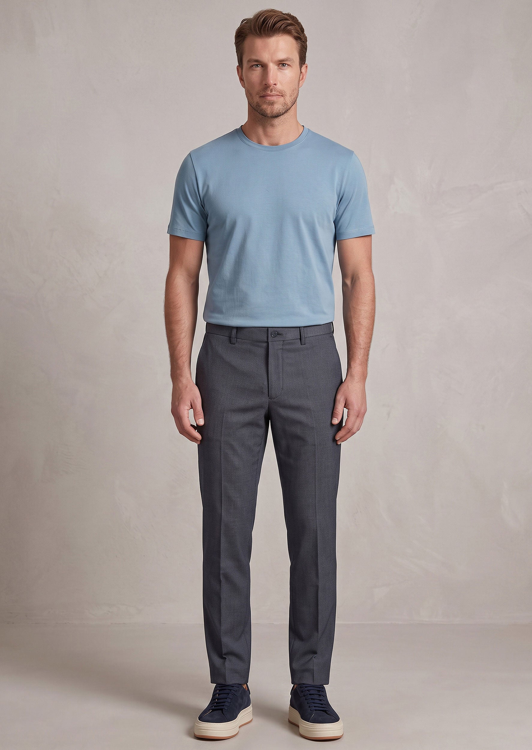 Light Navy Chino & Casual Pant