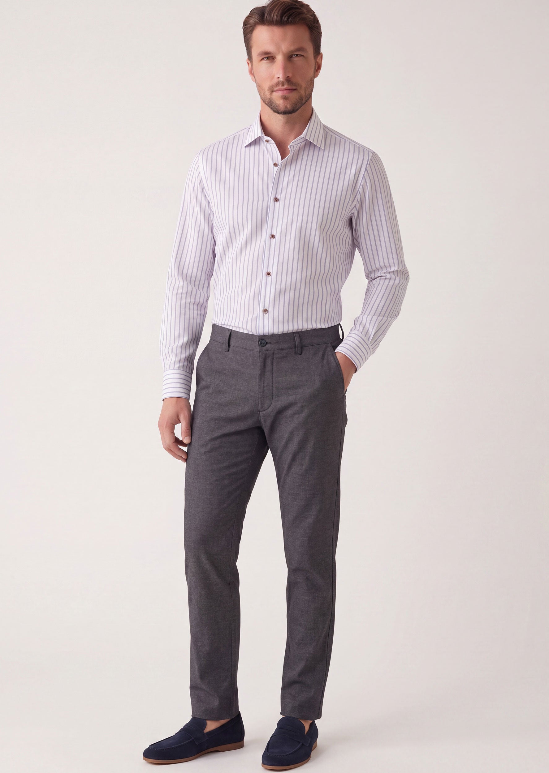Navy Chino & Casual Pant