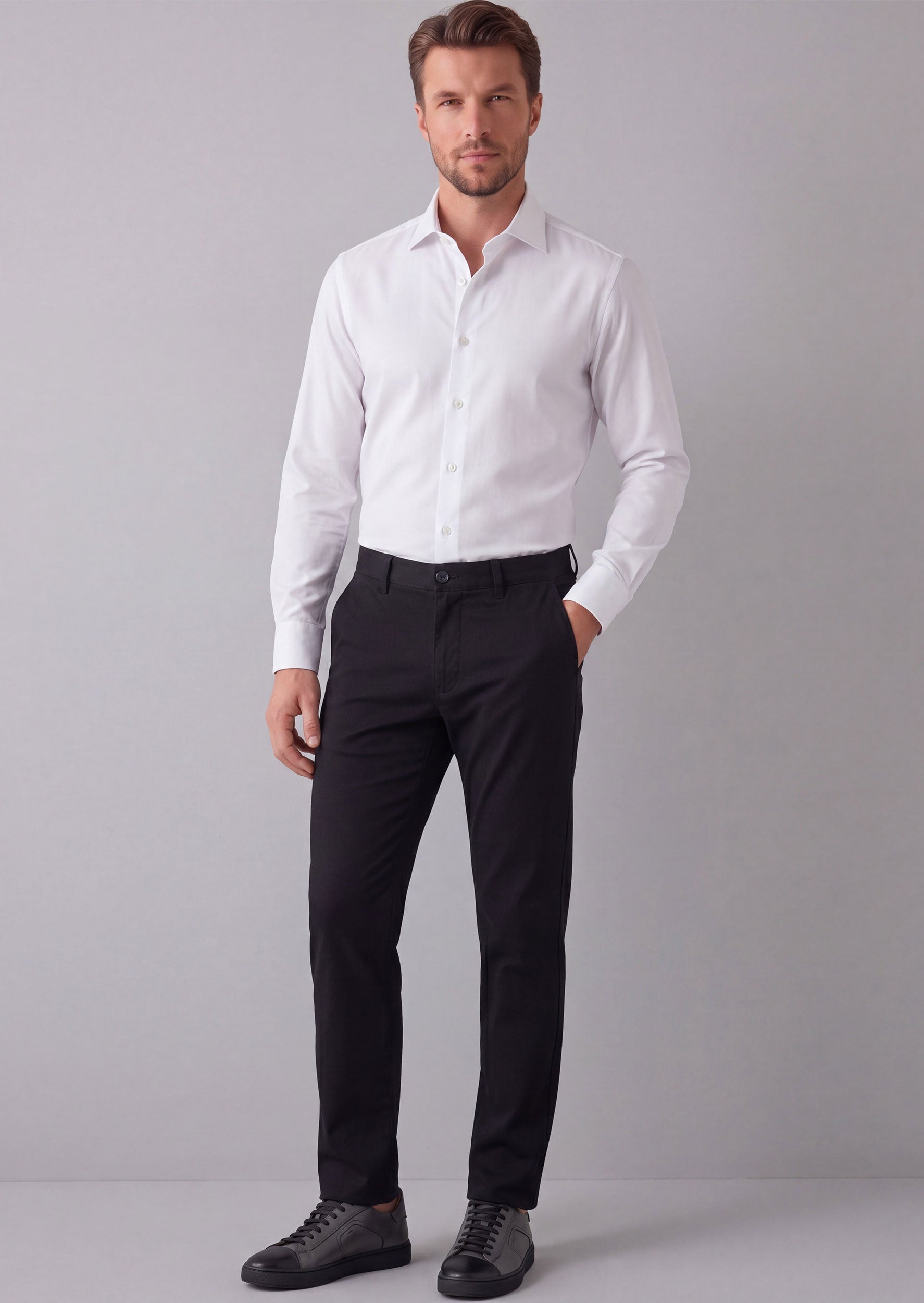 Black Chino & Casual Pant