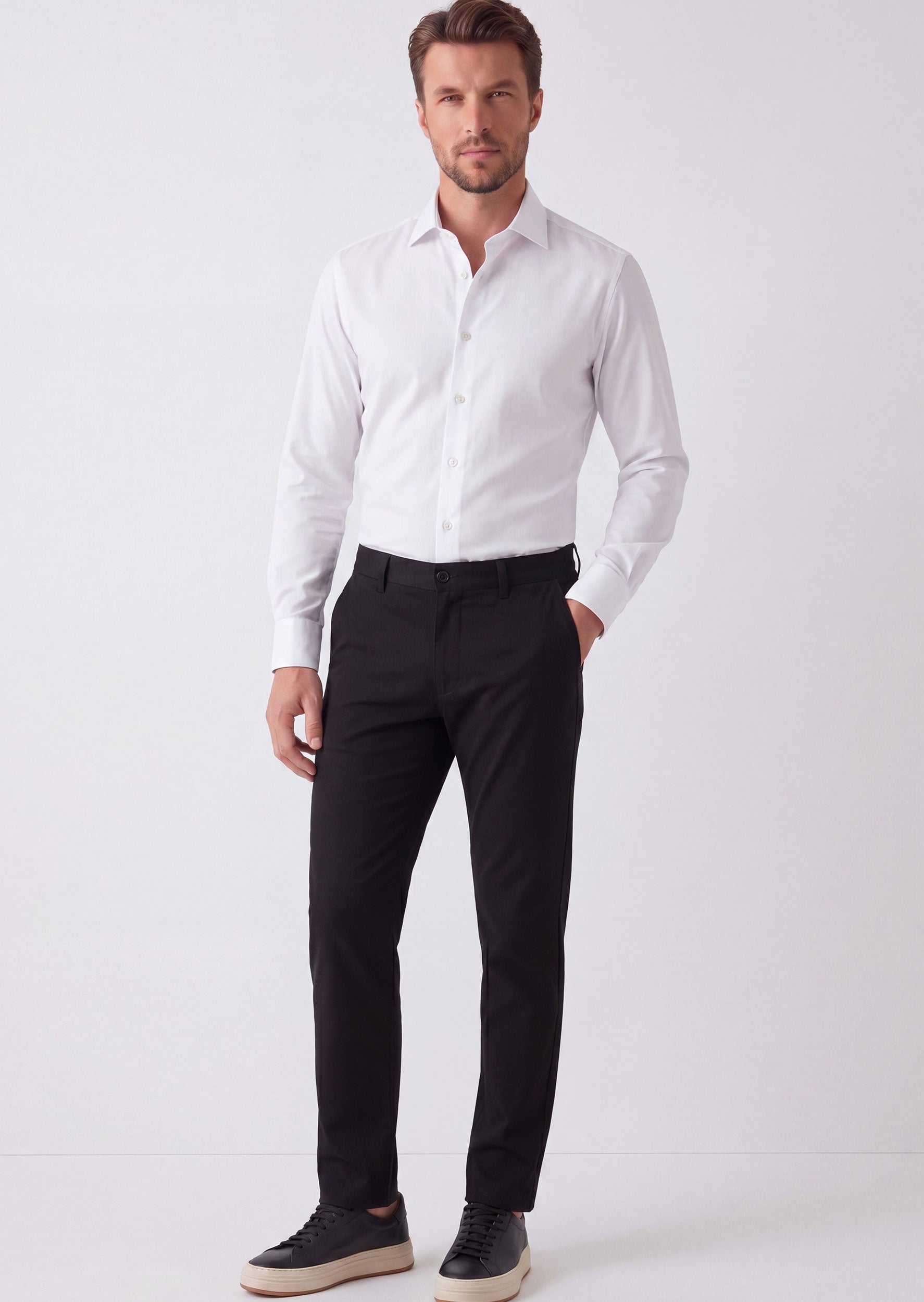 Navy Chino & Casual Pant