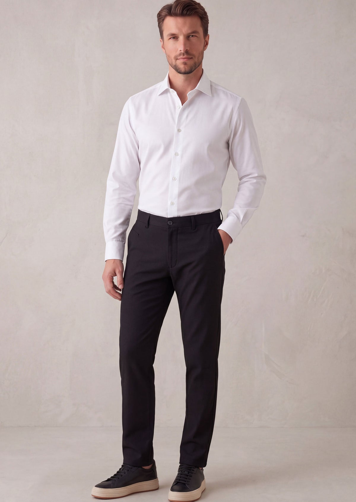 Black Chino & Casual Pant