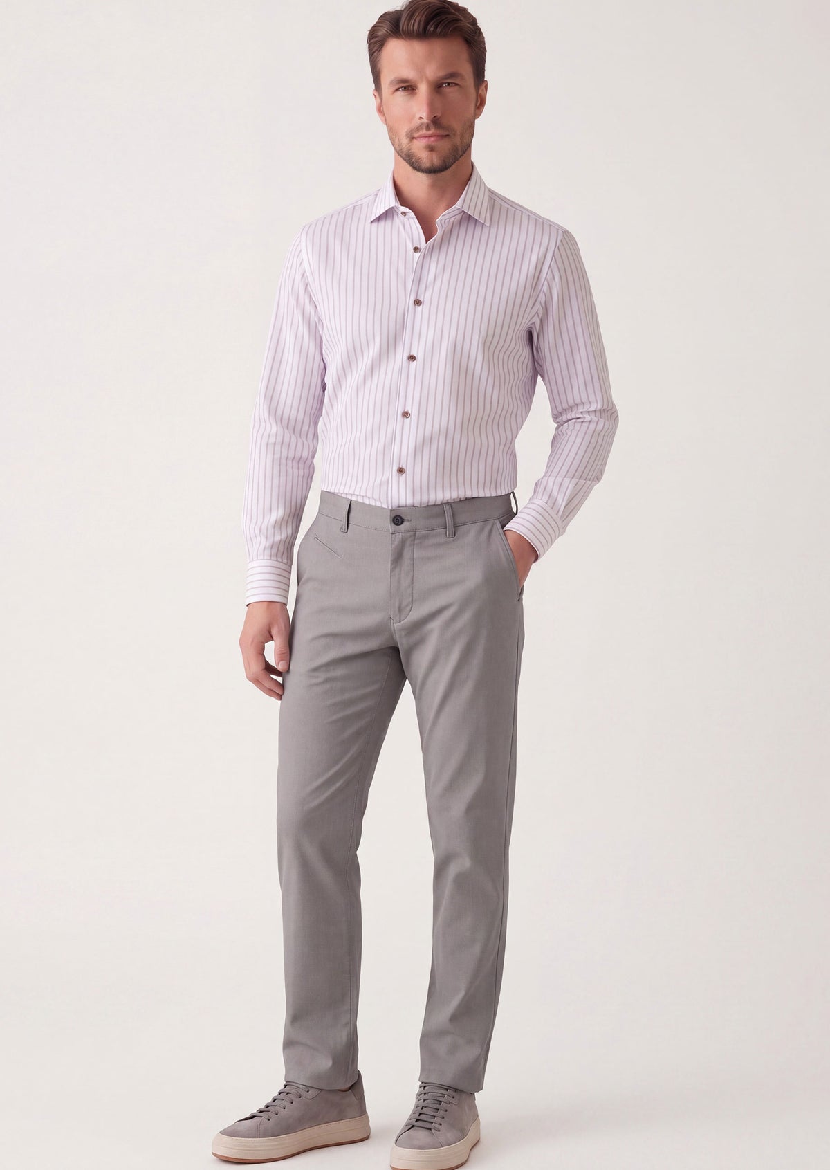 Anthracite Chino & Casual Pant