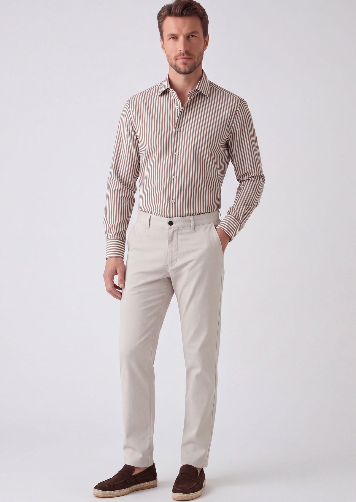 Stone Chino & Casual Pant