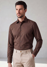 Brown Long Sleeve Shirt