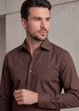 Brown Long Sleeve Shirt