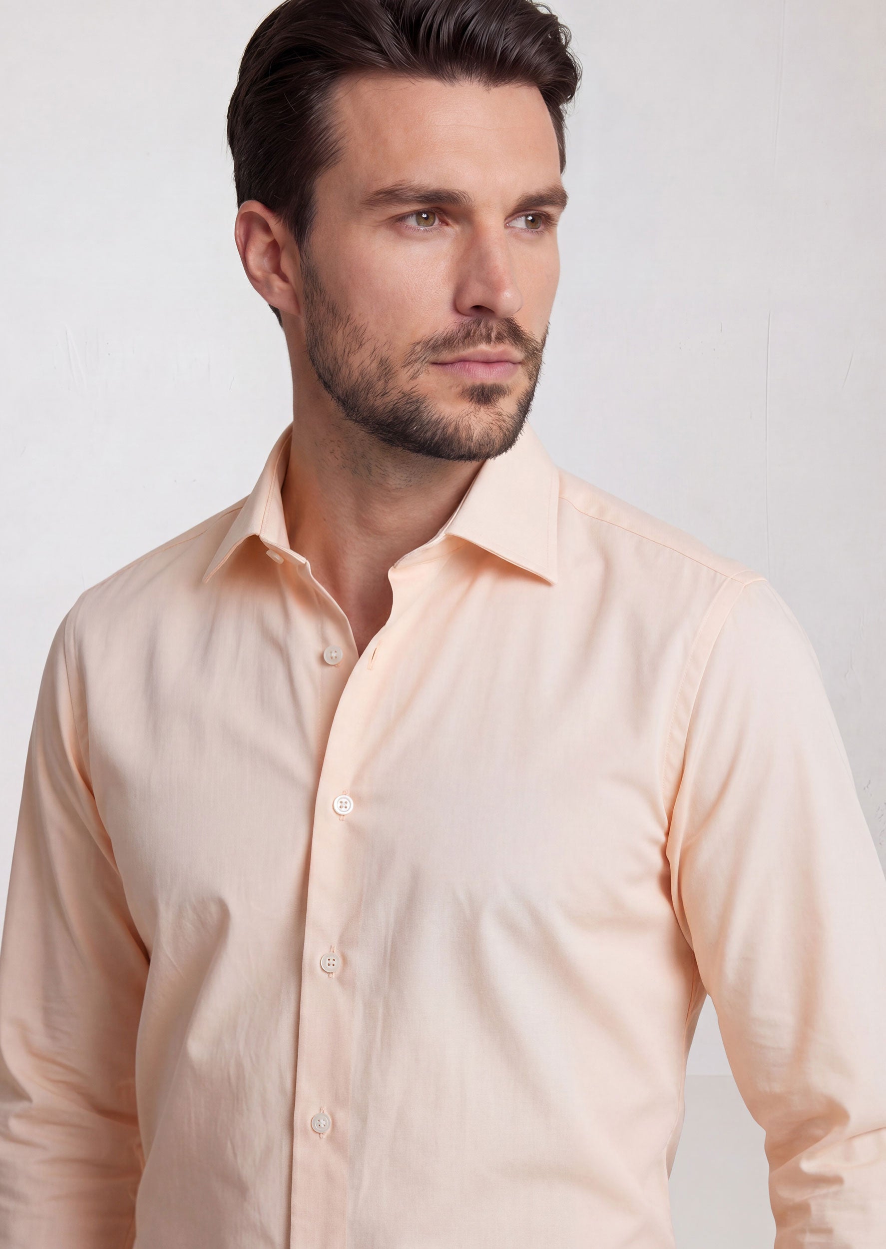 Beige Long Sleeve Shirt