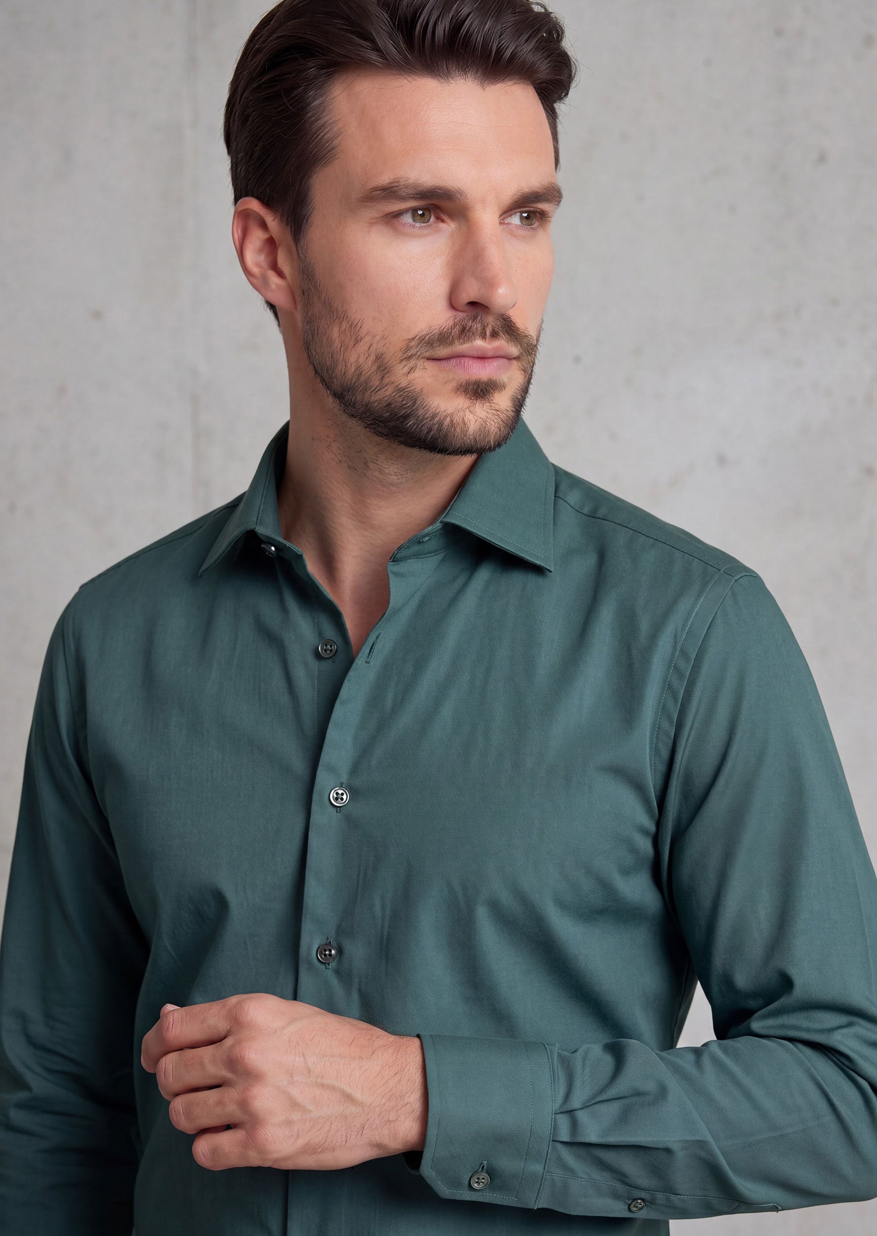Green Long Sleeve Shirt