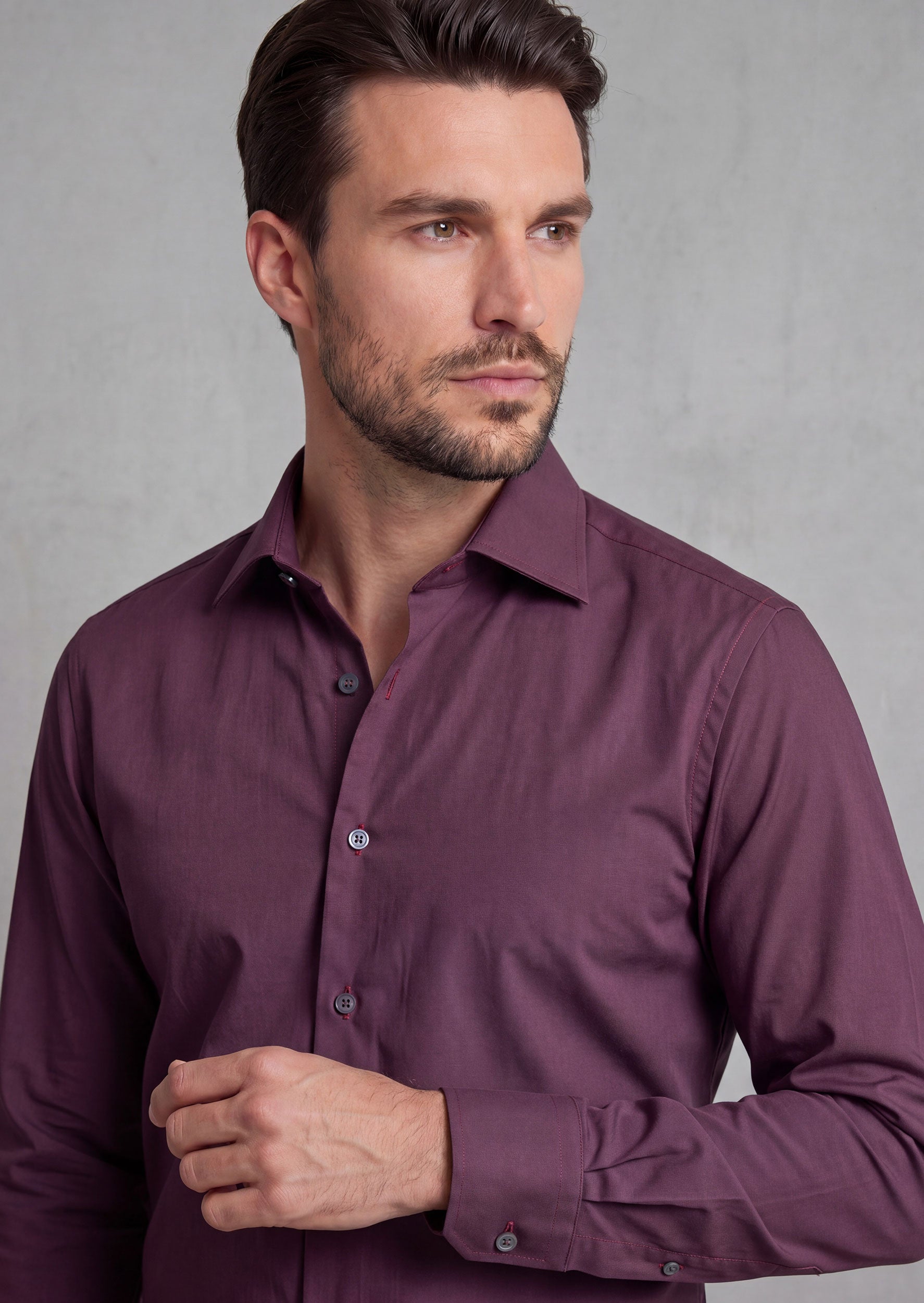 Purple Long Sleeve Shirt