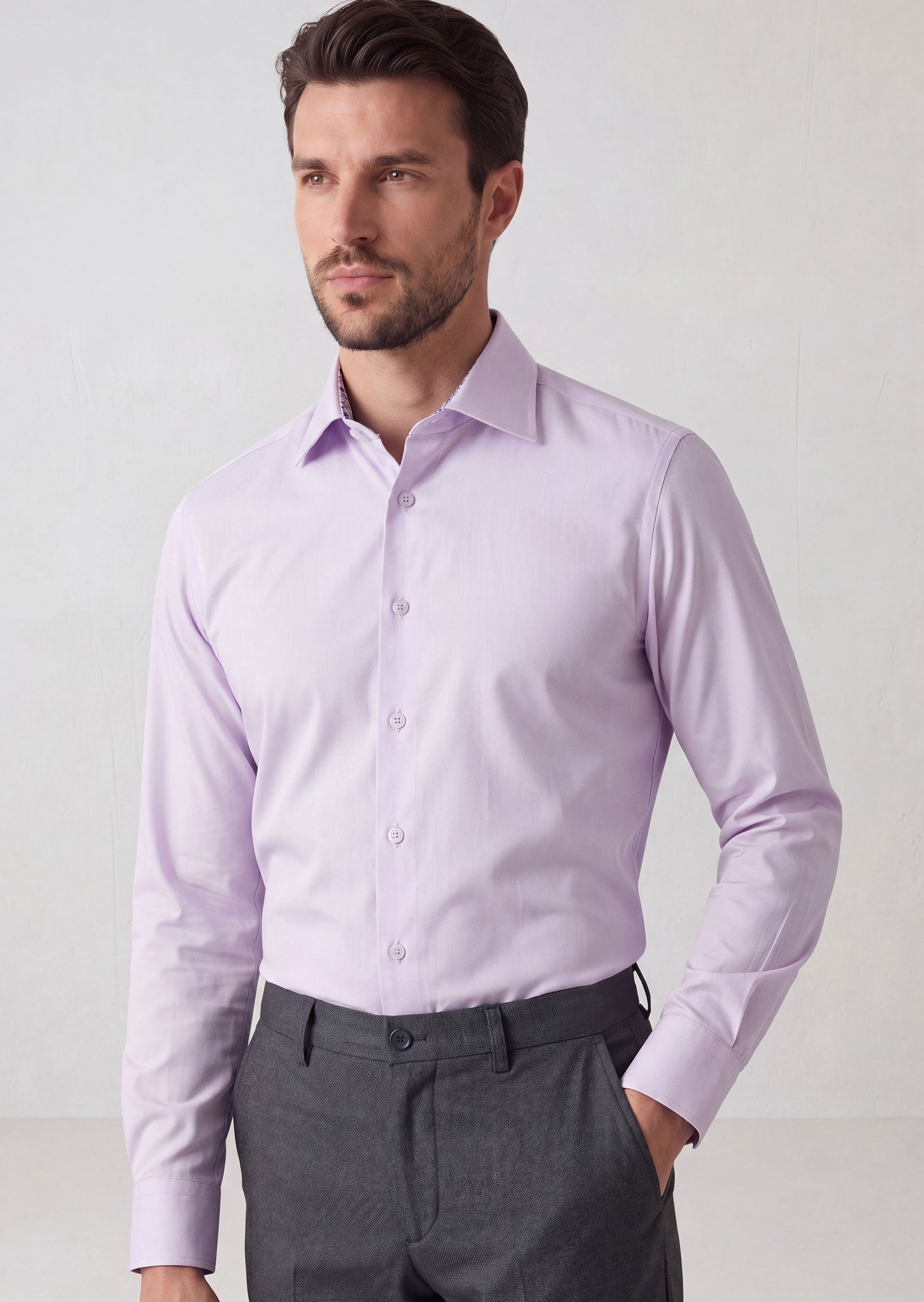 Lilac Long Sleeve Shirt