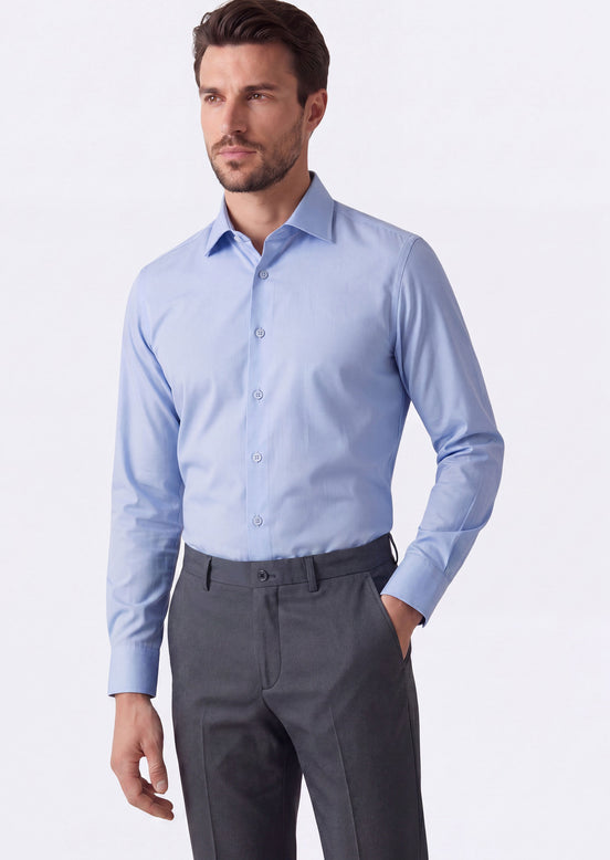 Blue Long Sleeve Shirt