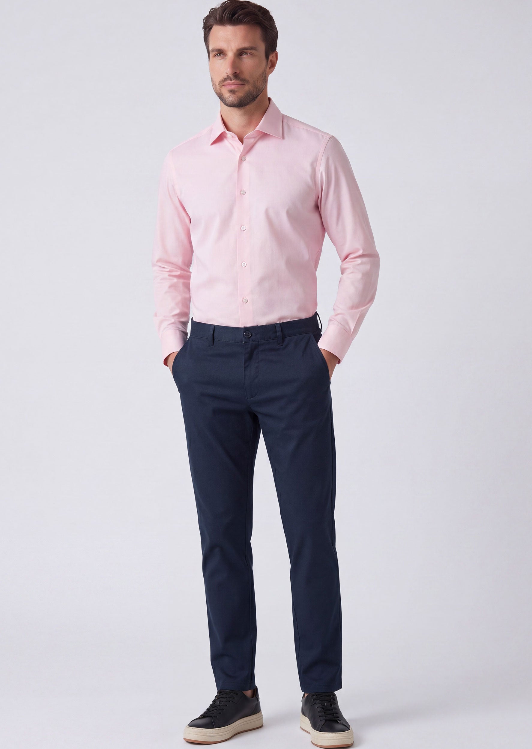Pink Long Sleeve Shirt
